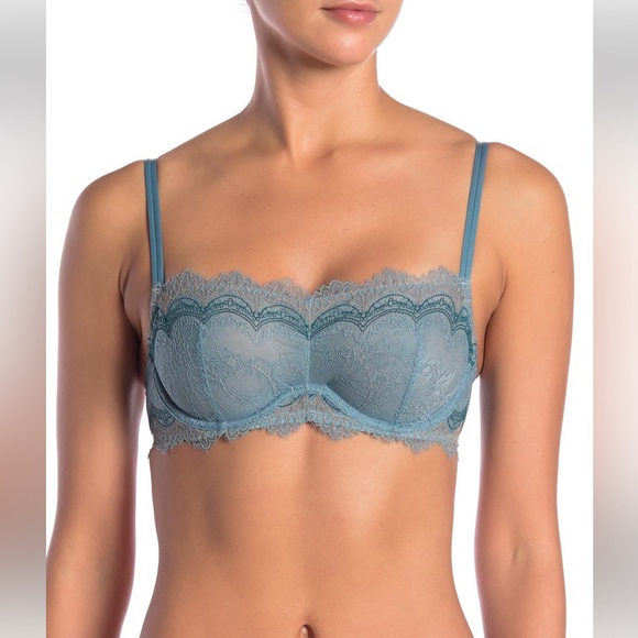 Wacoal: NWT: b.tempt’d by Wacoal: Wink Worthy Bralette, Blue: Size M, 34B - Picture 2 of 10